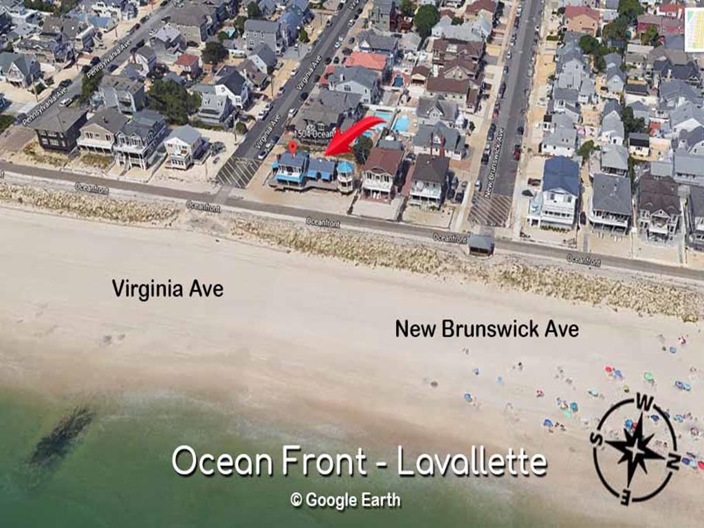 Lavallette NJ  Oceanfront Vacation Rental 143001