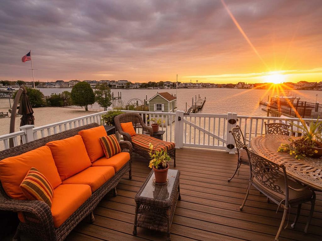 West Point Island NJ  Waterfront Vacation Rental 159739